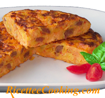 Frittata di tortellini